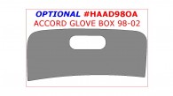 Honda Accord 1998, 1999, 2000, 2001, 2002, Interior Dash Kit, Optional Glove Box, 1 Pcs.