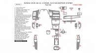 Honda Civic 2006, 2007, 2008, 2009, 2010, 2011, 2 Door, W/o Navigation System, Full Interior Kit, 48 Pcs.