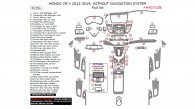 Honda CR-V 2012, 2013, 2014, Without Navigation System, Full Interior Kit, 61 Pcs.