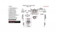 Honda CR-V 2015-2016, Basic Interior Kit, 34 Pcs.