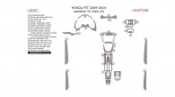 Honda Fit 2009, 2010, 2011, 2012, 2013, 2014, Addition To Main Interior Kit, 29 Pcs.