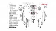 Honda CR-V 1999, 2000, 2001, Full Interior Kit, 33 Pcs.