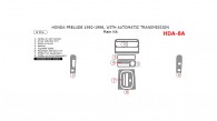 Honda Prelude 1992, 1993, 1994, 1995, 1996, With Automatic Transmission, Main Interior Kit, 8 Pcs.