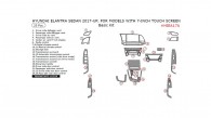 Hyundai Elantra Sedan 2017-2018, For Models With 7-Inch Touch Screen, Basic Interior Kit, 25 Pcs.