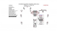 Hyundai Elantra Touring 2009, 2010, 2011, 2012, Addition To Main Interior Kit, 23 Pcs.