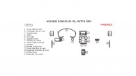 Hyundai Sonata 2002, 2003, 2004, 2005, Interior Dash Kit, Match OEM, 14 Pcs.