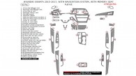 Hyundai Sonata 2015, 2016, 2017, With Navigation System, With Memory Seat, Full Interior Kit, 42 Pcs.