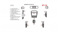 Infiniti J30 1993, 1994, 1995, 1996, 1997, Full Interior Kit, 14 Pcs.