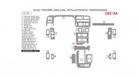 Isuzu Trooper 1995, 1996, 1997, 1998, 1999, 2000, 2001, Interior Dash Kit, With Automatic Transmission, 22 Pcs.
