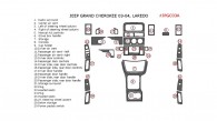 Jeep Grand Cherokee 2003-2004, Interior Dash Kit, Laredo, 29 Pcs.
