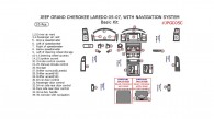 Jeep Grand Cherokee 2005, 2006, 2007, Laredo With Navigation System, Basic Interior Kit, 35 Pcs.