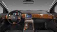 Jaguar XF 2009, 2010, 2011, Main Interior Kit, 46 Pcs.