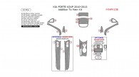 Kia Forte Koup 2010, 2011, 2012, 2013, Addition To Main Interior Kit, 12 Pcs.