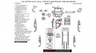 Kia Optima 2014-2015, Without Electronic Parking Brake, Basic Interior Kit, 39 Pcs.