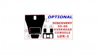 Land Rover Discovery 1995, 1996, 1997, 1998, Interior Dash Kit, Overhead, 6 Pcs.
