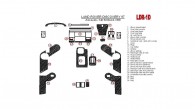 Land Rover Discovery 1995, 1996, 1997, 1998, Automatic, Full Interior Kit, Match OEM, 1997 Only, 28 Pcs.