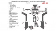 Land Rover Discovery 1999, 2000, 2001, 2002, 2003, 2004, Full Interior Kit, With Door Speakers, 36 Pcs.