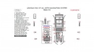 Lincoln MKX 2007, 2008, 2009, 2010, With Navigation System, Basic Interior Kit, 27 Pcs., Match OEM