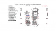 Lincoln MKX 2007, 2008, 2009, 2010, Without Navigation System, Basic Interior Kit, 26 Pcs., Match OEM