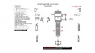 Lincoln MKZ 2013, 2014, 2015, 2016, Basic Interior Kit, 26 Pcs.