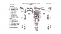 Land Rover Freelander 2004, 2005, 2006, Full Interior Kit, 51 Pcs.