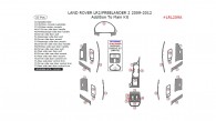 Land Rover LR2/Freelander 2 2009, 2010, 2011, 2012, Addition To Main Interior Kit, 32 Pcs.