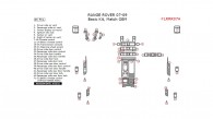 Land Rover Range Rover 2007, 2008, 2009, Basic Interior Kit, 46 Pcs., Match OEM