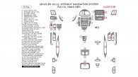 Lexus ES 2010, 2011, 2012, Without Navigation System , Full Interior Kit, 39 Pcs., Match OEM