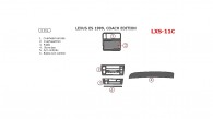 Lexus ES 1999, Lexus ES 1999, Interior Dash Kit, Coach Edition, 6 Pcs., Match OEM