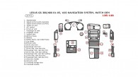 Lexus GS 2001, 2002, 2003, 2004, 2005, Interior Dash Kit, Without Navigation System, 26 Pcs., Match OEM
