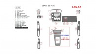 Lexus ES 1992, 1993, 1994, 1995, 1996, Main Interior Kit (1992-1993), 15 Pcs.