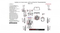 Mazda CX-5 2013, 2014, 2015, With Automatic Transmission, Basic Interior Kit, 35 Pcs.