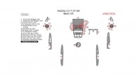 Mazda CX-7 2007, 2008, 2009, Basic Interior Kit, 37 Pcs.