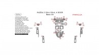 Mazda 2 2011, 2012, 2013, 2014, Basic Interior Kit (4 Door), 30 Pcs.
