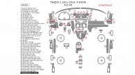 Mazda 2 2011, 2012, 2013, 2014, Full Interior Kit (4 Door), 69 Pcs.