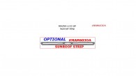 Mazda 6 2003, 2004, 2005, 2006, 2007, 2008, Interior Dash Kit, Optional Sunroof Strip, 1 Pcs.