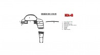 Mazda MX-6 1993-1995, Basic Interior Kit, 8 Pcs.
