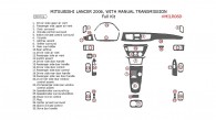 Mitsubishi Lancer 2006, Full Interior Kit, With Manual Transmission, 30 Pcs.
