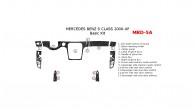 Mercedes S-Class 2000, 2001, 2002, 2003, 2004, 2005, 2006, Basic Interior Kit, 13 Pcs.