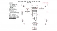 Mercedes M-Class 2012, 2013, 2014, 2015,  Main Interior Kit, 32 Pcs.