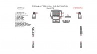 Nissan Altima 2005-2006, Sedan, Regular, Without Navigation, Basic Interior Kit, 15 Pcs.