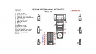 Nissan Maxima 2004, 2005, 2006, Automatic, Basic Interior Kit, 16 Pcs.
