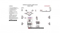 Nissan Maxima 2009, 2010, 2011, 2012, 2013, 2014, 2015, Match OEM Interior Kit, 29 Pcs.