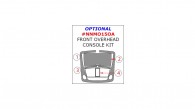 Nissan Murano 2015, 2016, 2017, Optional Front Overhead Console Interior Kit, 4 Pcs.