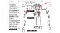 Nissan Armada 2008, 2009, 2010, 2011, 2012, 2013, 2014, With OEM Wood, Full Interior Kit, 64 Pcs., Match OEM