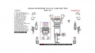 Nissan Pathfinder 2013, 2014, 2015, 2016, Over OEM Trim, Basic Interior Kit, 26 Pcs.