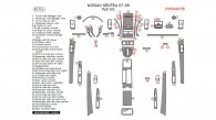 Nissan Sentra 2007, 2008, 2009, Nissan Sentra, Full Interior Kit, 60 Pcs.