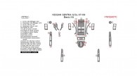 Nissan Sentra 2007, 2008, 2009, Nissan Sentra S/SL, Basic Interior Kit, 33 Pcs.
