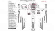 Nissan Sentra 2010, 2011, 2012, Full Interior Kit (S/SR/SL Only), 59 Pcs.