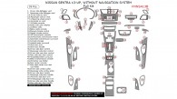 Nissan Sentra 2013, 2014, 2015, Without Navigation System, Full Interior Kit, 59 Pcs.